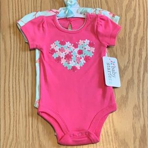 Onesies, three-piece set size 6 month